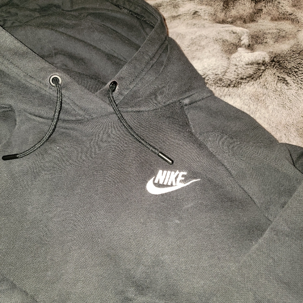 Nike Women's Black Hoodie Size XS